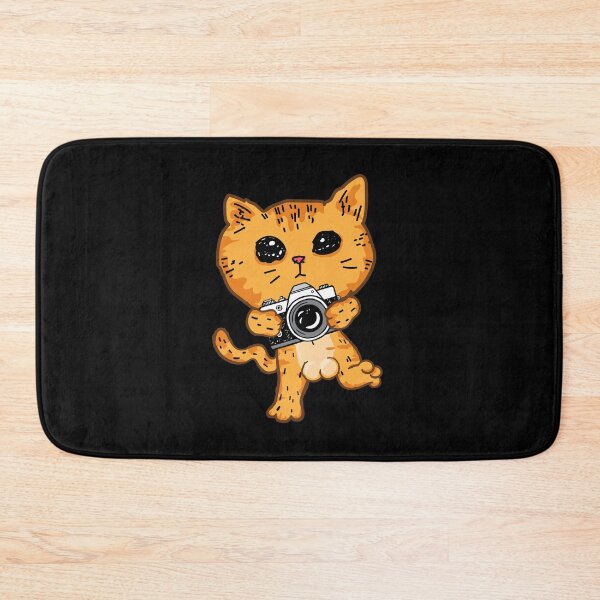 Item preview, Photographer Cat with Camera designed and sold by CATTAROCK.