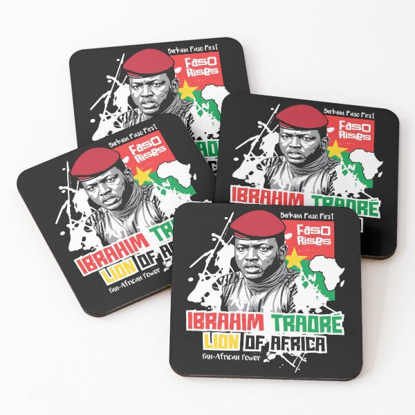 Item preview, Burkina Faso and Captain Ibrahim Traoré designed and sold by irfankokabi.