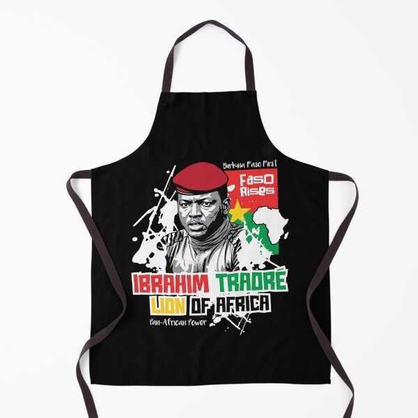 Item preview, Burkina Faso and Captain Ibrahim Traoré designed and sold by irfankokabi.