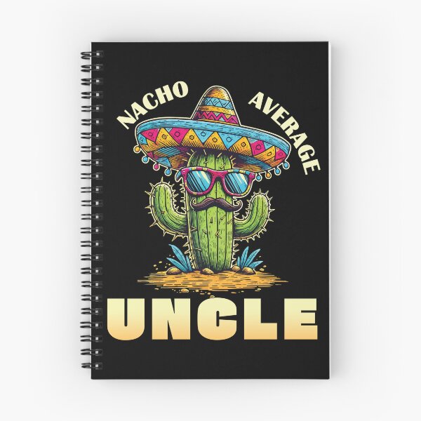 Item preview, Diseño divertido de sombrero de cactus con el tío Nacho Average designed and sold by Victor Shadehorn.
