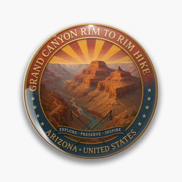 Item preview, Grand Canyon Rim to Rim Hike Arizona United States designed and sold by Beluga Cat.