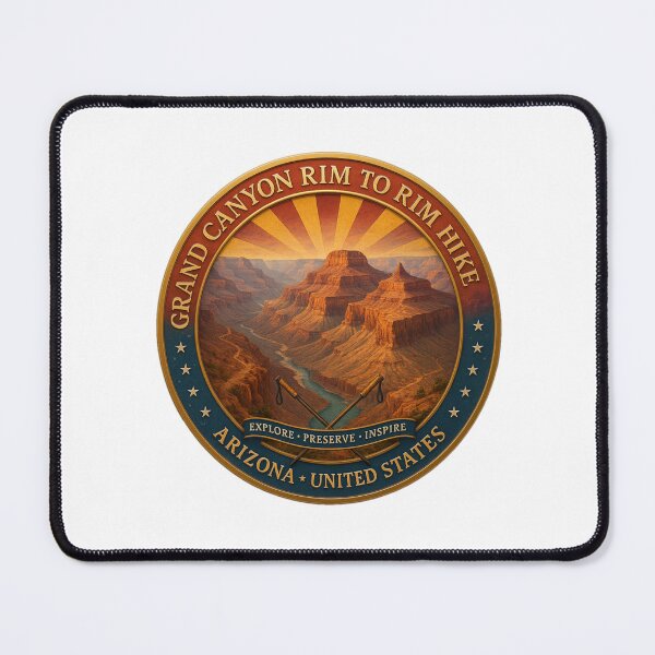 Item preview, Grand Canyon Rim to Rim Hike Arizona United States designed and sold by Beluga Cat.