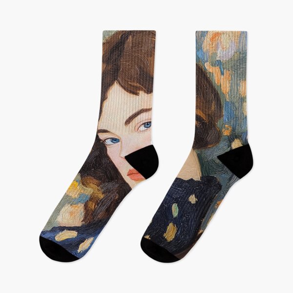 Item preview, Lillian Gish | Post-impressionist painting style designed and sold by ComicsFactory.