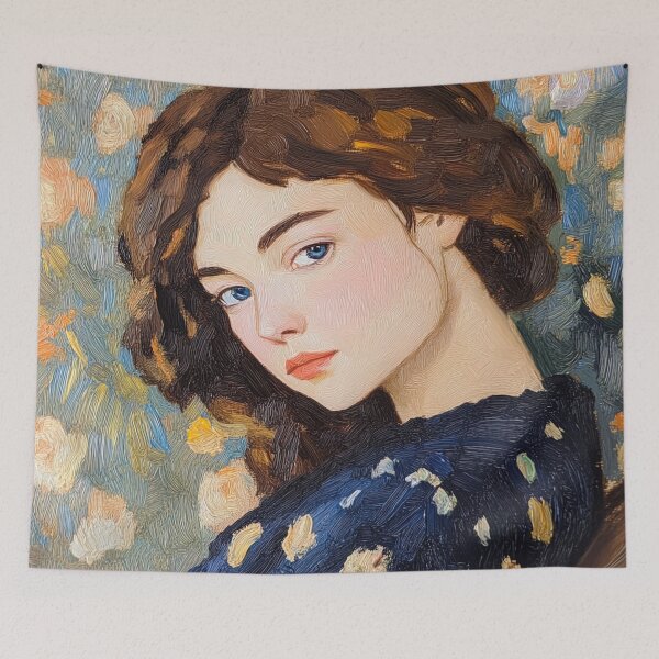Item preview, Lillian Gish | Post-impressionist painting style designed and sold by ComicsFactory.