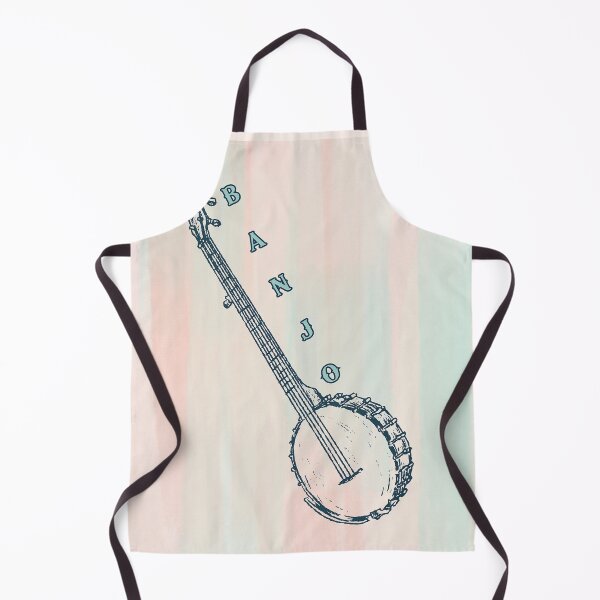 Item preview, The Banjo Musical Instrument Sketched designed and sold by BrightrDayMusicArt.