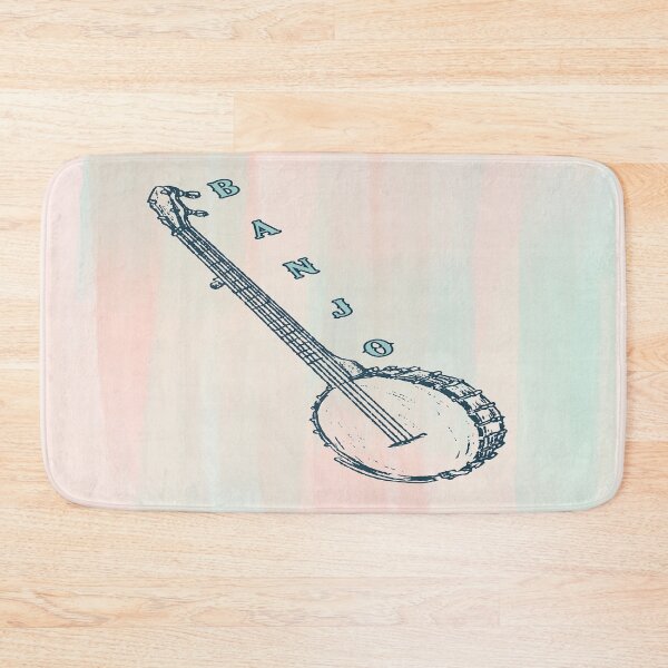 Item preview, The Banjo Musical Instrument Sketched designed and sold by BrightrDayMusicArt.