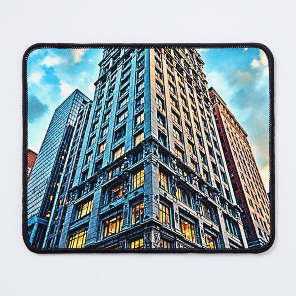 Item preview, City Skyscraper Art designed and sold by Health And Fitness Posts e-Store.