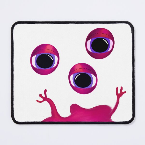 Item preview, Three Eyed Purple Slime Monster designed and sold by Doodle & Wheel.
