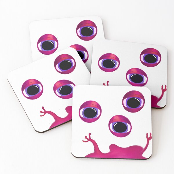 Item preview, Three Eyed Purple Slime Monster designed and sold by Doodle & Wheel.