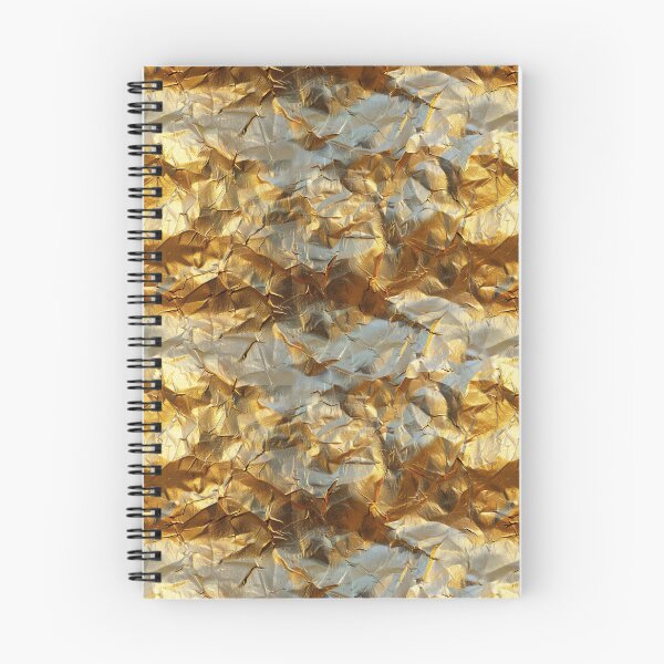 Item preview, Crinkled Gold and Silver Foil Texture designed and sold by NTGUILTY.