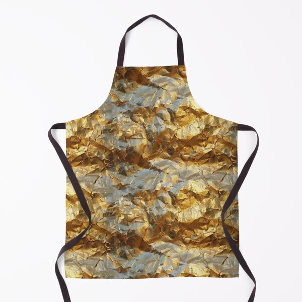 Item preview, Crinkled Gold and Silver Foil Texture designed and sold by NTGUILTY.