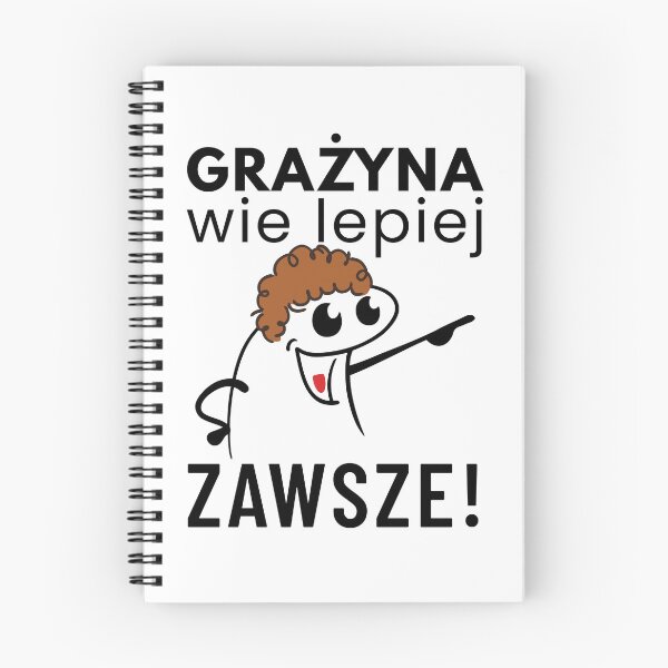 Item preview, Grażyna Wie Lepiej Zawsze!| Funny Polish Woman| Polish Humor designed and sold by Anniko Art Studio.