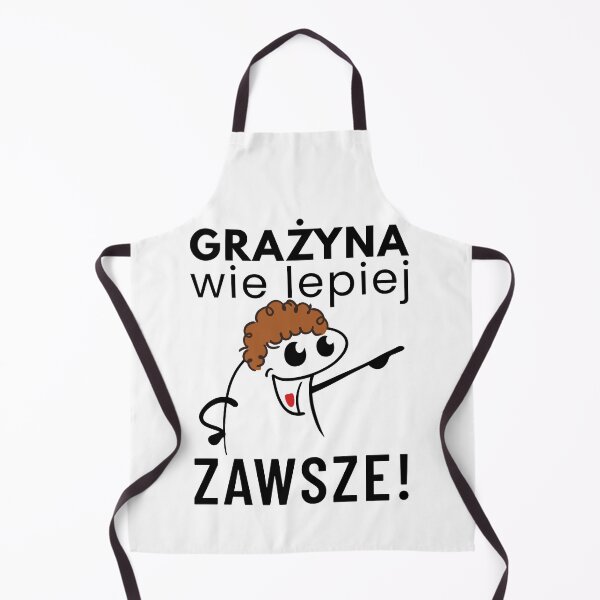 Item preview, Grażyna Wie Lepiej Zawsze!| Funny Polish Woman| Polish Humor designed and sold by Anniko Art Studio.