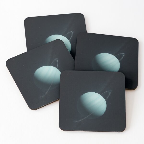 Item preview, Realistic Uranus Planet Artwork – Tilted Gas Giant with Rings designed and sold by PrometheusStyle.