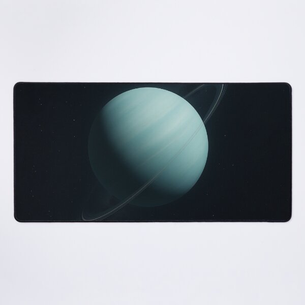 Item preview, Realistic Uranus Planet Artwork – Tilted Gas Giant with Rings designed and sold by PrometheusStyle.