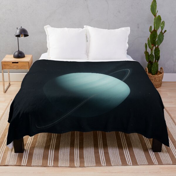 Item preview, Realistic Uranus Planet Artwork – Tilted Gas Giant with Rings designed and sold by PrometheusStyle.