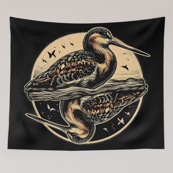 Item preview, Marbled Godwit 8 designed and sold by theAVIARY7.