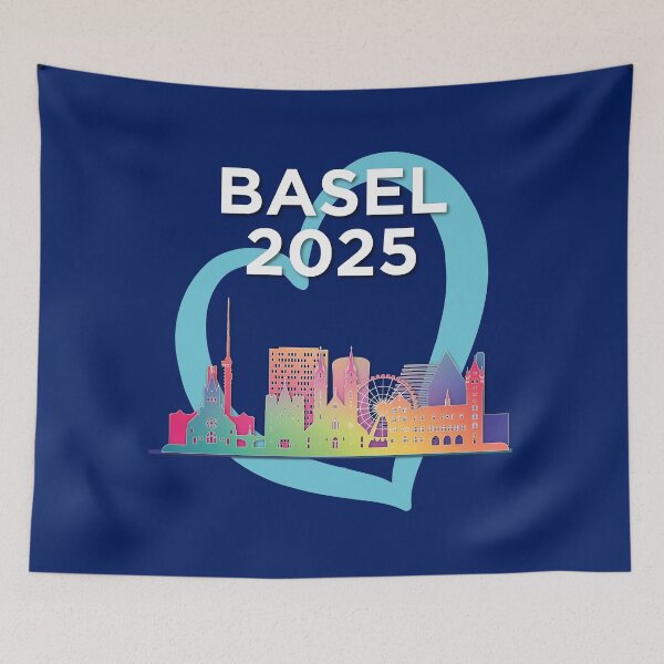 Item preview, Eurovision Song Contest 2025 - Host City Basel - United By Music - ESC2025 - ESC25 designed and sold by Vision-Tees.