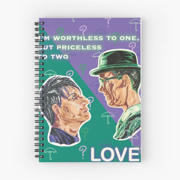 Artikelvorschau, Oswald Cobblepot und Edward Nygma – Für den einen bin ich wertlos, für zwei aber unbezahlbar entworfen und verkauft von drowning-snake.