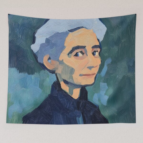 Item preview, Lise Meitner | Post-impressionist painting style designed and sold by ComicsFactory.
