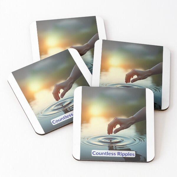 Item preview, Small Stones, Countless Ripples designed and sold by Make It A Better Day.