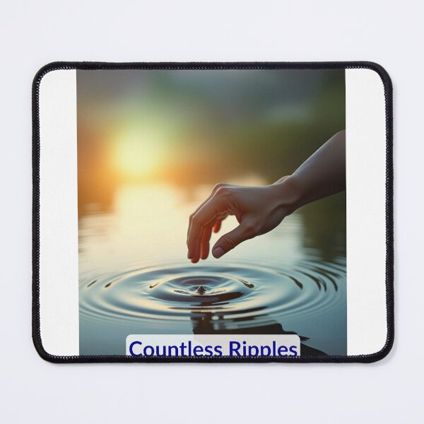 Item preview, Small Stones, Countless Ripples designed and sold by Make It A Better Day.
