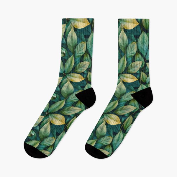Item preview, Lush Bay Leaf Pattern designed and sold by NTGUILTY.