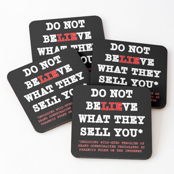 Item preview, Do Not Believe What They Sell You*  designed and sold by SBVillard.