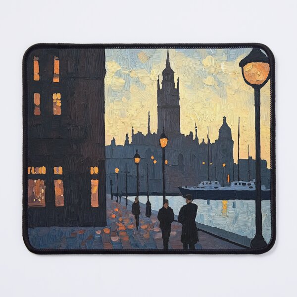 Item preview, Liverpool | Post-impressionist painting style designed and sold by ComicsFactory.