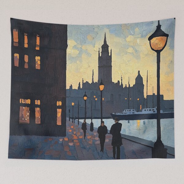 Item preview, Liverpool | Post-impressionist painting style designed and sold by ComicsFactory.