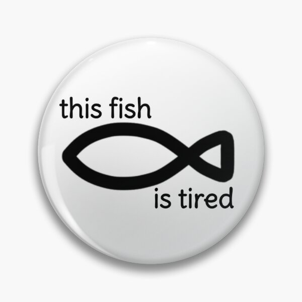 Item preview, This Fish Is Tired designed and sold by art-with-adrien.