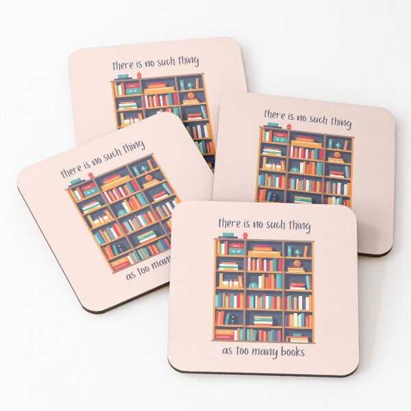 Item preview, No Such Thing As Too Many Books designed and sold by KennaMai.