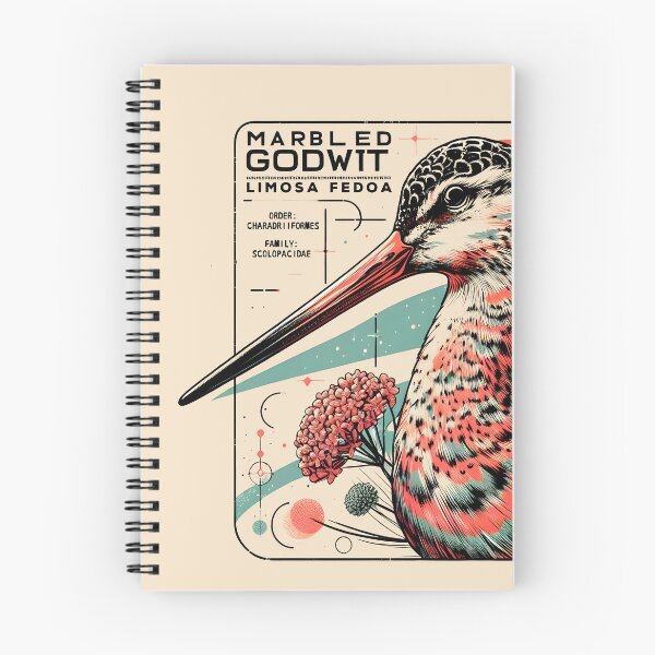 Item preview, Marbled Godwit 9 designed and sold by theAVIARY7.