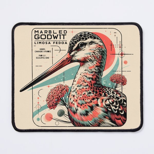 Item preview, Marbled Godwit 9 designed and sold by theAVIARY7.