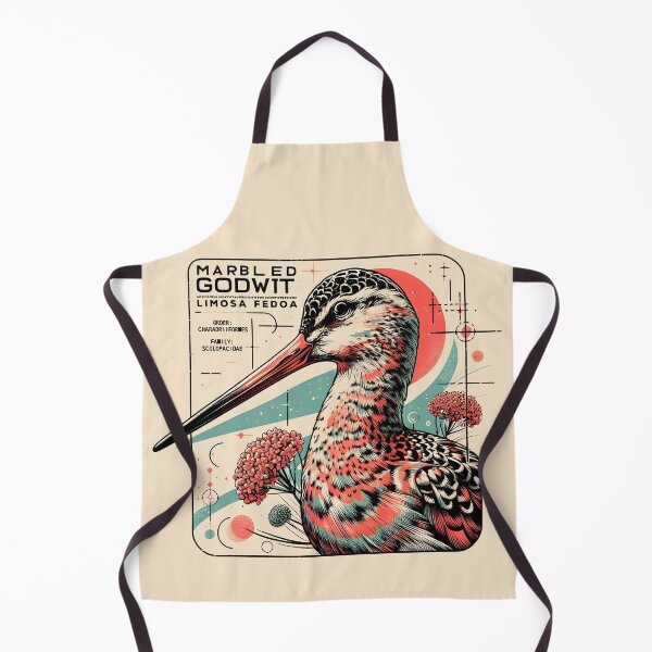 Item preview, Marbled Godwit 9 designed and sold by theAVIARY7.