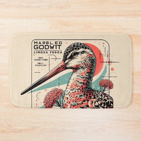 Item preview, Marbled Godwit 9 designed and sold by theAVIARY7.