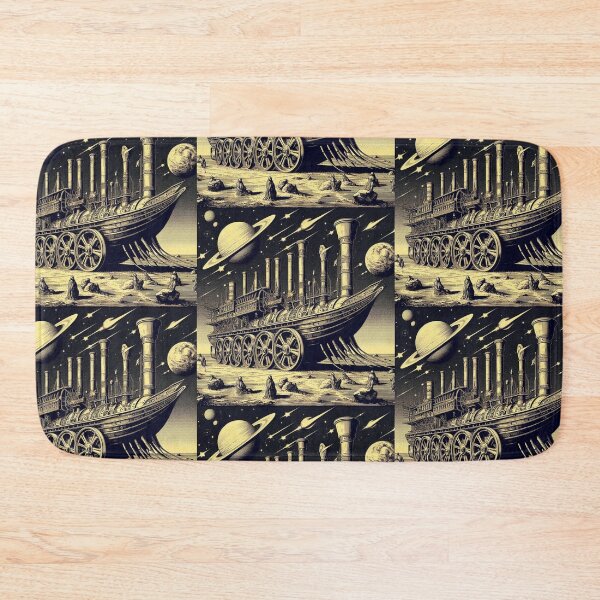Item preview, surreal fantastic ship designed and sold by Dogandesighn.