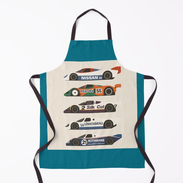 Item preview, Minimalist Group C Legends – Retro GTP Race Car Poster Featuring Renown, Rothmans, Silk Cut, Löwenbräu, and Nissan designed and sold by TheArtOfCar.