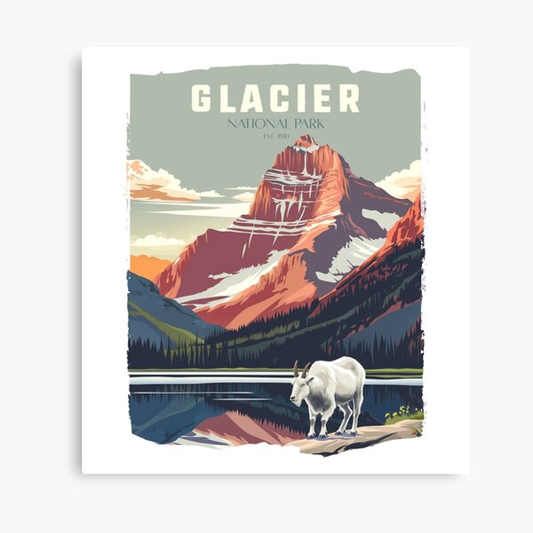Item preview, Glacier National Park designed and sold by Wild-Co.
