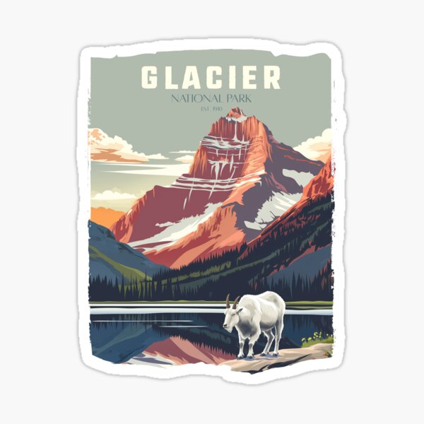 Item preview, Glacier National Park designed and sold by Wild-Co.