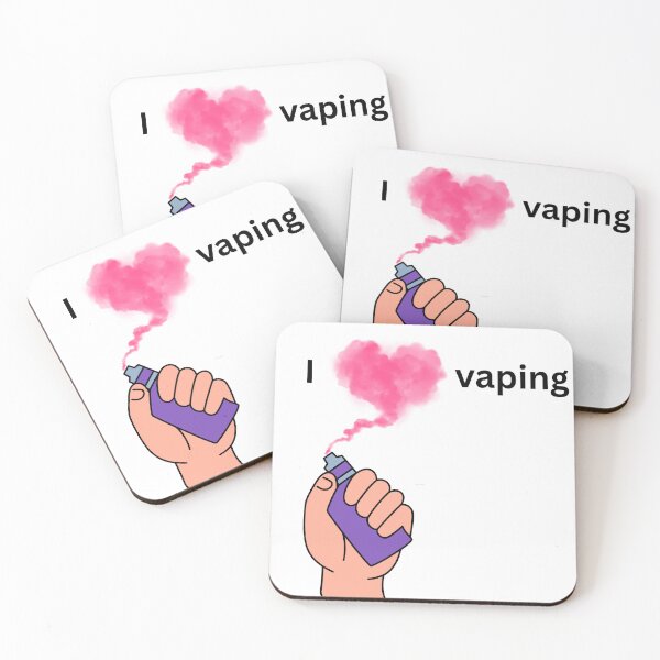 Item preview, I <3 vaping- silly design designed and sold by vibrantvibes-co.