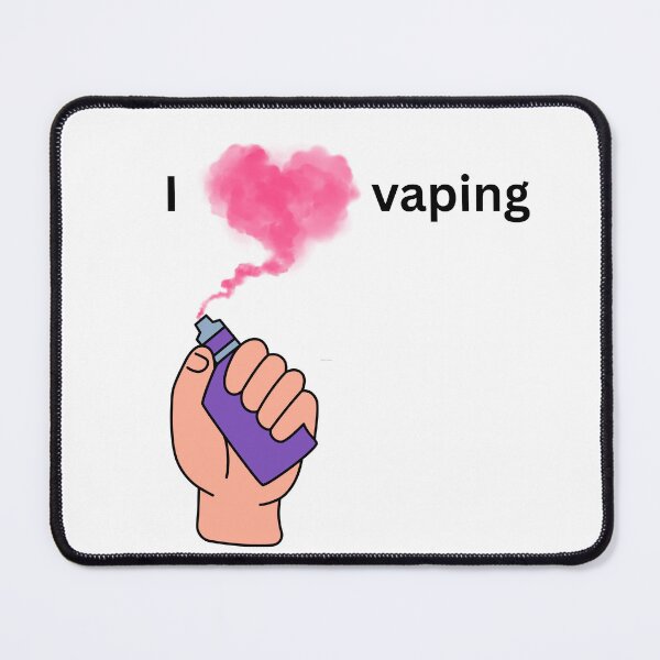 Item preview, I <3 vaping- silly design designed and sold by vibrantvibes-co.