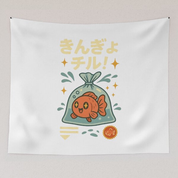 Item preview, Red Fish - Japanese Vintage designed and sold by Oni  Zuka.