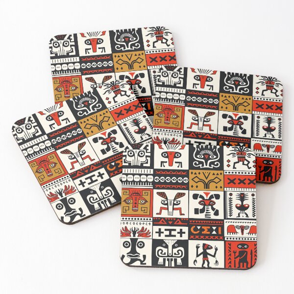Item preview, Bold African Tribal Symbolism #3 designed and sold by BoBiloArt.