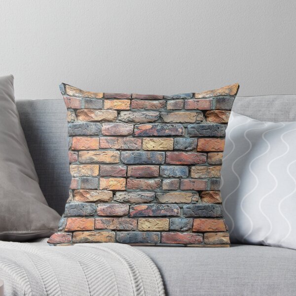 Item preview, Weathered Multi-Colored Brick Wall designed and sold by NTGUILTY.