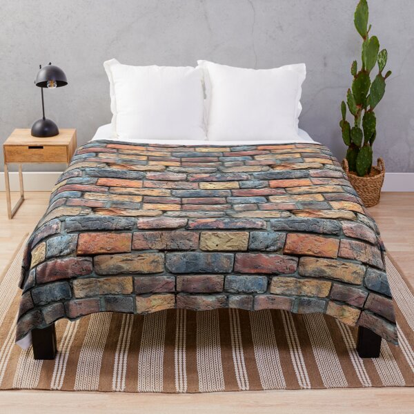 Item preview, Weathered Multi-Colored Brick Wall designed and sold by NTGUILTY.