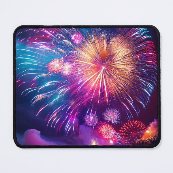 Item preview, Fireworks at moon night designed and sold by Design your dreams.