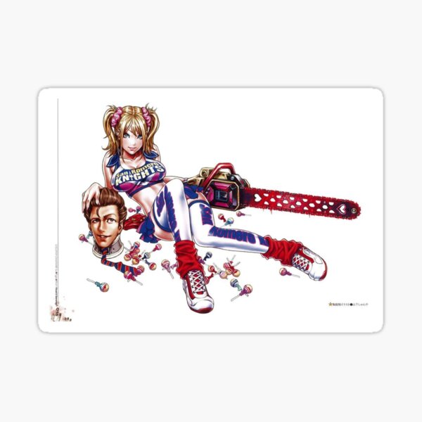 Item preview, lollipop chainsaw promo art designed and sold by bamboofluff.