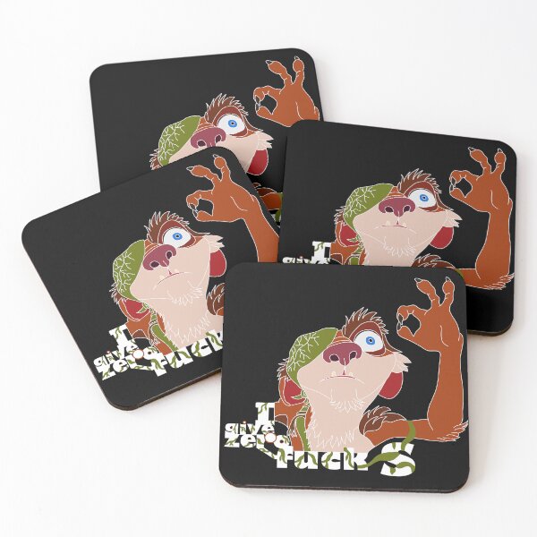 Item preview, I Give Zero Fucks - Buck designed and sold by TheRedPrincess.