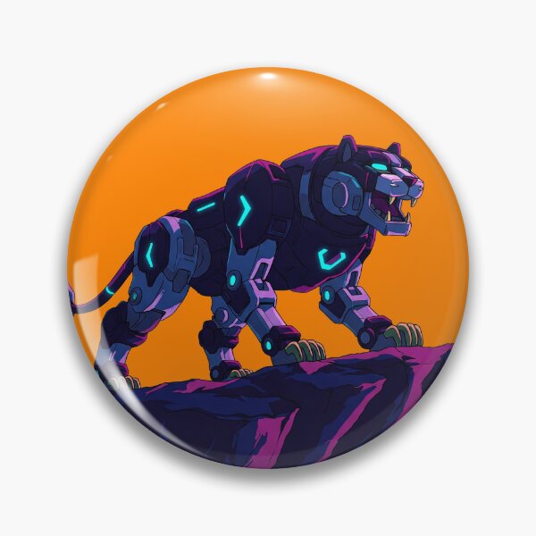 Item preview, Neon-Noir Voltron Lion  designed and sold by StitchNRebl.